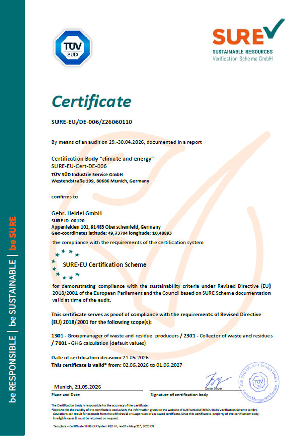 SURE Zertifikat (PDF-Dokument) SURE Zertifikat (PDF-Dokument)